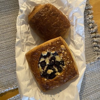 Independent Baking - Blueberry Cheese Danish & Pain du Chocolate ! - Bakeries Near Me - Athens, Georgia