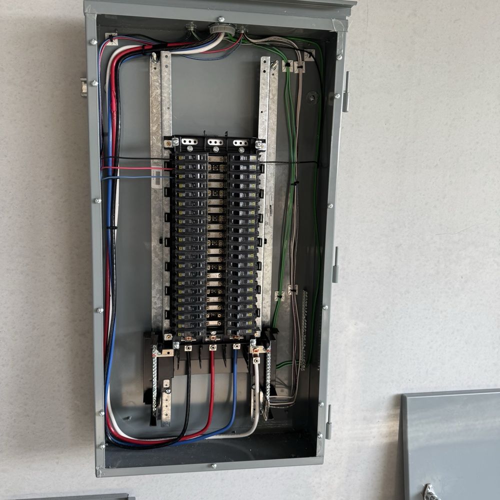 Superior Electric - Panel hung and terminated at Fargo Intl airport. - Electricians Near Me - Fargo, North Dakota Superior Electric - Panel hung and terminated at Fargo Intl airport. - Electricians Near Me - Fargo, North Dakota