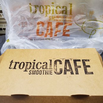 Tropical Smoothie Cafe - Carryout Box still Hot & smelled great inside my truck for the 1.5 mile ride home. - Juice Bars & Smoothies Near Me - Macomb Township, Michigan Tropical Smoothie Cafe - Carryout Box still Hot & smelled great inside my truck for the 1.5 mile ride home. - Juice Bars & Smoothies Near Me - Macomb Township, Michigan