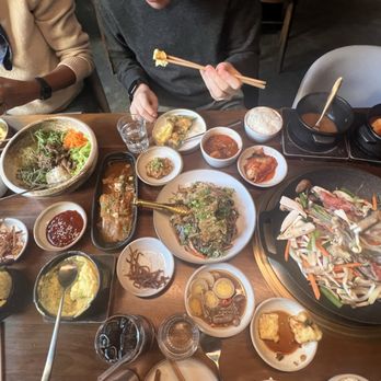 Nubiani - Beef Brisket Bibimbap Lunch, Japchae, Pork Belly - Korean Near Me - New York, New York Nubiani - Beef Brisket Bibimbap Lunch, Japchae, Pork Belly - Korean Near Me - New York, New York