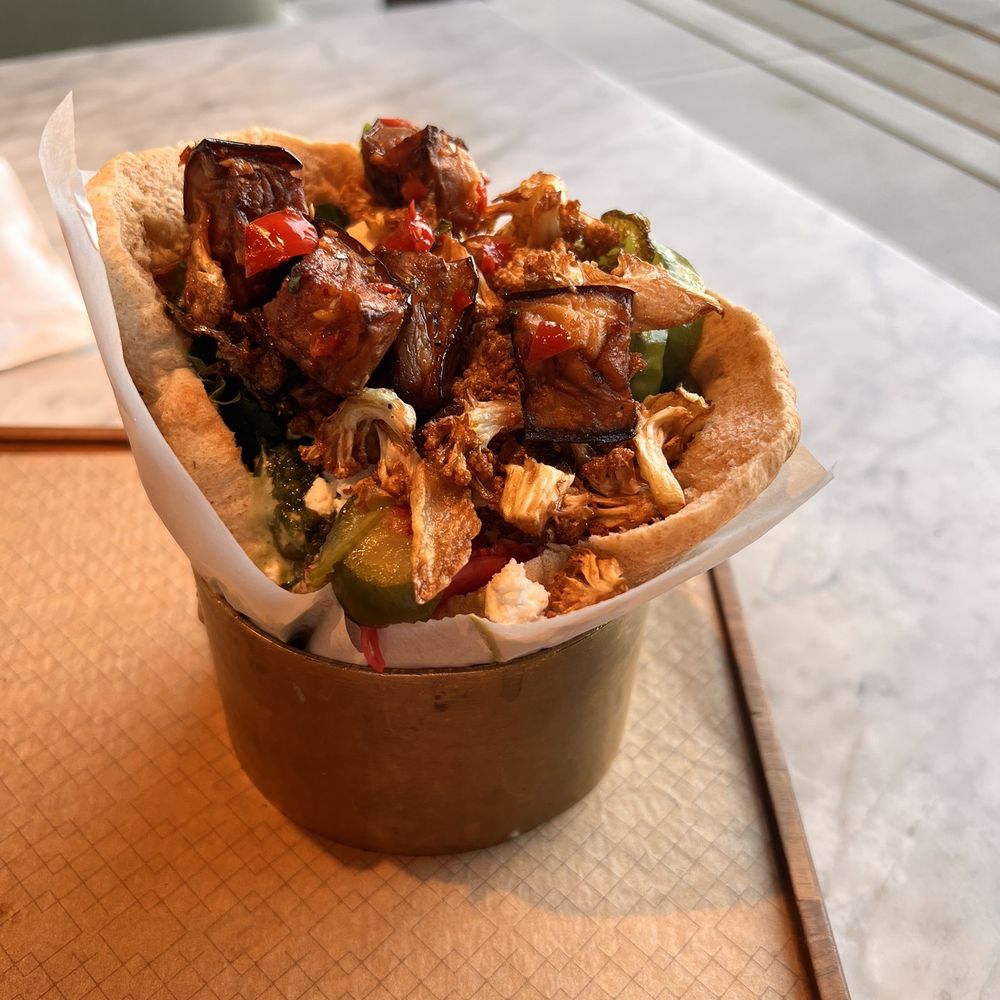 Brassica - Heaven (technically called a chicken sandwich or something) - Mediterranean Near Me - Columbus, Ohio Brassica - Heaven (technically called a chicken sandwich or something) - Mediterranean Near Me - Columbus, Ohio