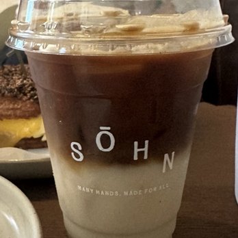 Sohn - banana oat milk latte (decaf espresso) - Cafes Near Me - San Francisco, California Sohn - banana oat milk latte (decaf espresso) - Cafes Near Me - San Francisco, California
