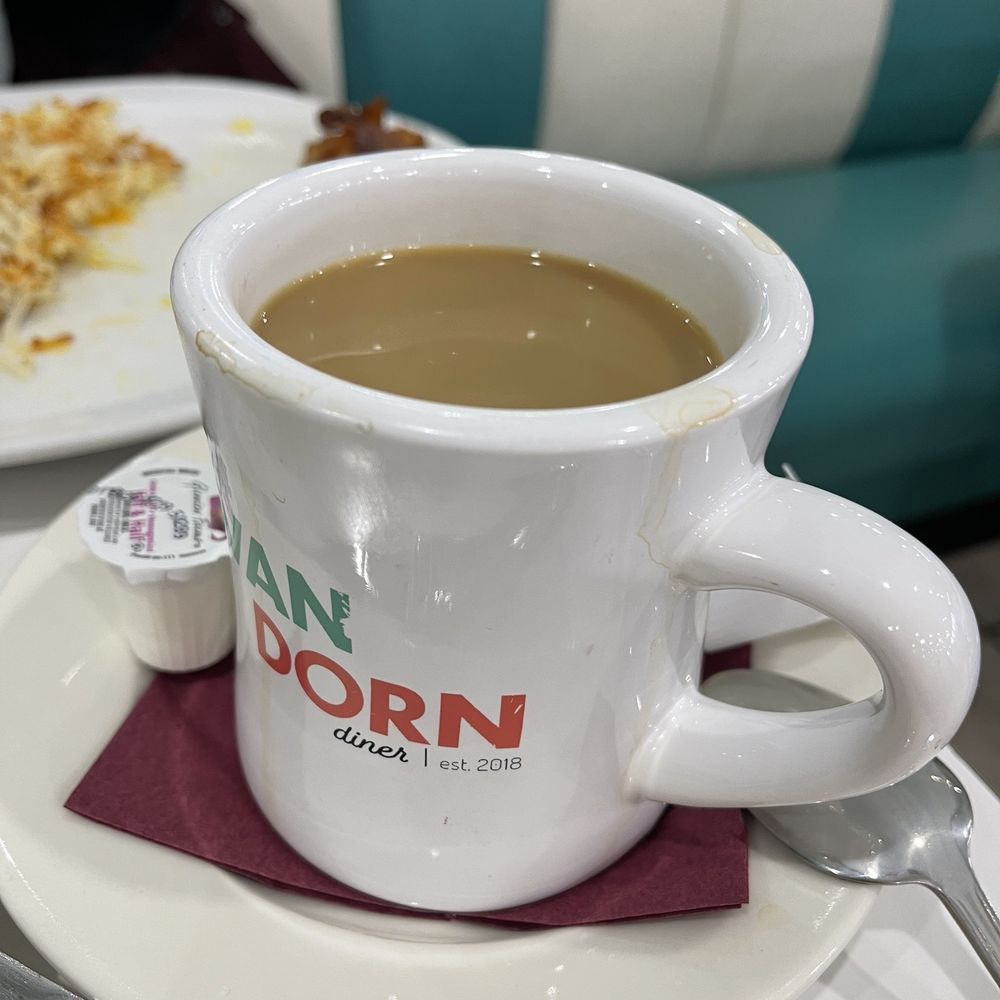 Van Dorn Diner - Hot Coffee-Roasted Locally is good diner coffee - Diners Near Me - Alexandria, Virginia Van Dorn Diner - Hot Coffee-Roasted Locally is good diner coffee - Diners Near Me - Alexandria, Virginia