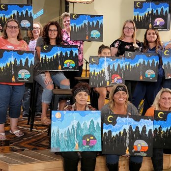 The Colored Easel Creative Studios - Happy Faces!! - Paint & Sip Near Me - Leesburg, Florida The Colored Easel Creative Studios - Happy Faces!! - Paint & Sip Near Me - Leesburg, Florida