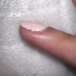 Ultra Nails - Ripped nail due to their service