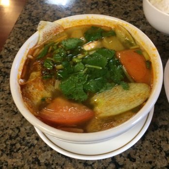 Hanoi Kitchen - Prawn sweet and sour with combination A - Vietnamese Near Me - Portland, Oregon Hanoi Kitchen - Prawn sweet and sour with combination A - Vietnamese Near Me - Portland, Oregon