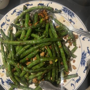 Yea's Wok - Green Sauteed String Beans With Ground Pork - Chinese Near Me - Newcastle, Washington