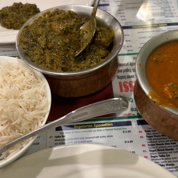 Minerva Indian Cuisine - Lamb Saag, Chicken Curry and basmati rice - Indian Near Me - Norwood, Massachusetts Minerva Indian Cuisine - Lamb Saag, Chicken Curry and basmati rice - Indian Near Me - Norwood, Massachusetts