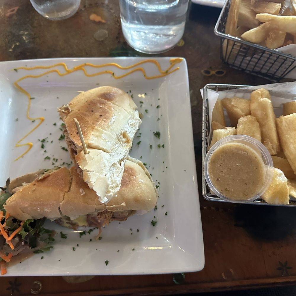 Bella Cuba - Traditional Cuban Sandwich and Yuca Fries with Garlic Lime Mojo - Cuban Near Me - Miami Beach, Florida Bella Cuba - Traditional Cuban Sandwich and Yuca Fries with Garlic Lime Mojo - Cuban Near Me - Miami Beach, Florida