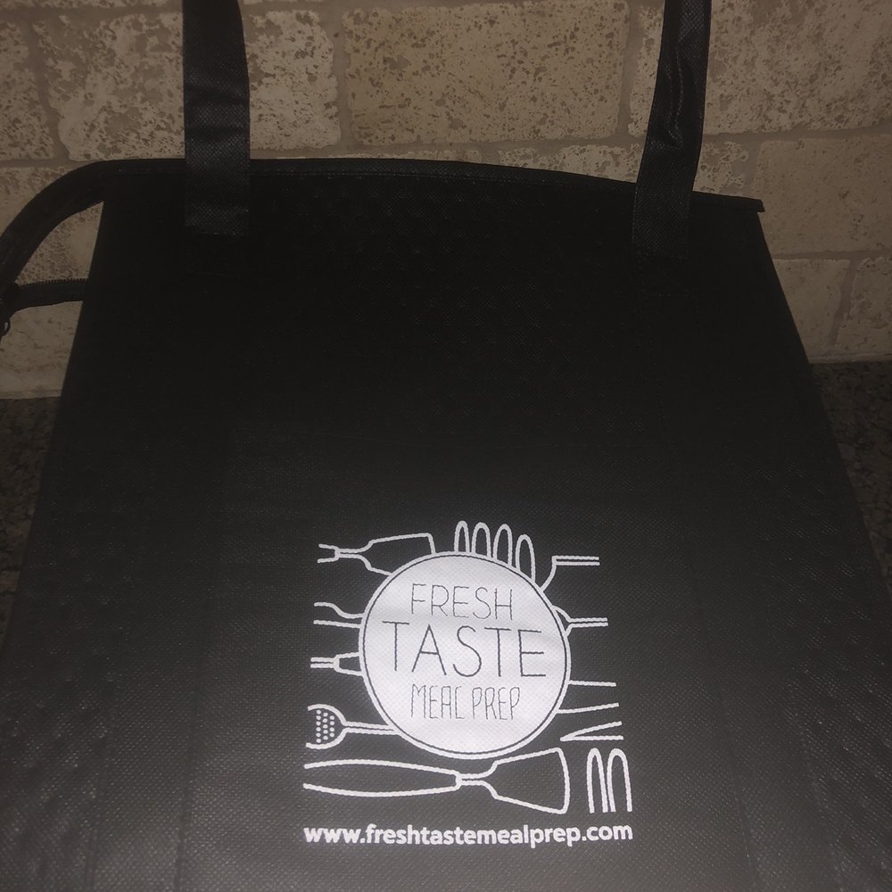 Fresh Taste Meal Prep - Thermal bag - Food Delivery Services Near Me - Phoenix, Arizona Fresh Taste Meal Prep - Thermal bag - Food Delivery Services Near Me - Phoenix, Arizona
