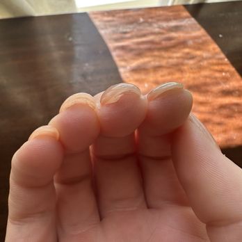 The Nail Suite - Gel X extension, their "specialty", not cleaned up - Nail Salons Near Me - Berkeley, California