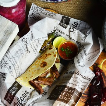 Doña Eufemia - El Pirata con Tortilla de Harina hecha en casa!!! Super llenador... - Tacos Near Me - Monterrey, NLE