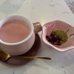 Pink pistachio chai Pink pistachio chai