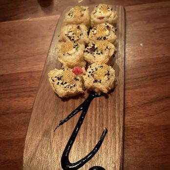 Uchi Houston - Shag roll (fried salmon and avocado) - Sushi Bars Near Me - Houston, Texas