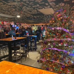 The Open Road Bar & Grill - Decorated for Christmas.