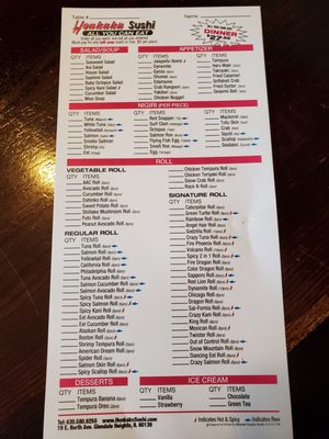 Menu photo 6 Honkaku Sushi Glendale Heights, IL Menu photo 6 Honkaku Sushi Glendale Heights, IL