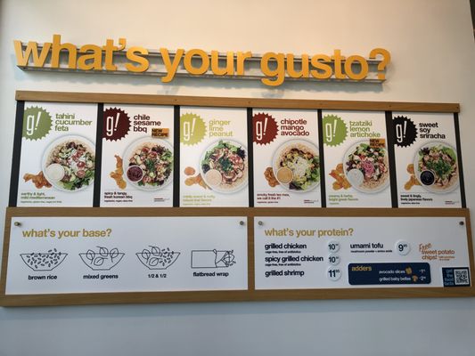 gusto! - healthy bowls & wraps by null