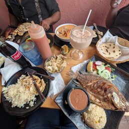 So much food
