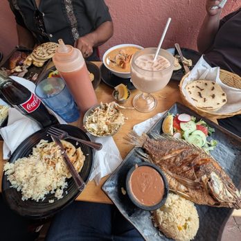 Cojutepeque Restaurant - So much food - Salvadoran Near Me - Los Angeles, California