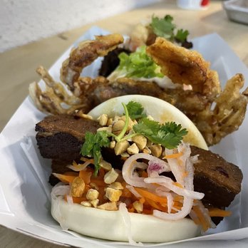 King Bao - softshell crab, Hogzilla Bao, Glen Rhee Bao - Asian Fusion Near Me - Orlando, Florida