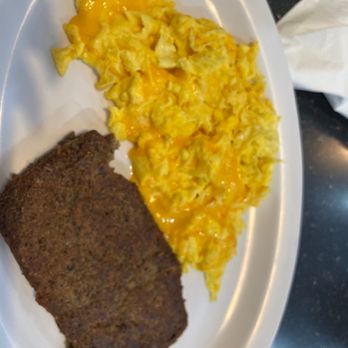 Joe's Cafe - Scrambled eggs w/scrapple - American Near Me - Sterling, Virginia Joe's Cafe - Scrambled eggs w/scrapple - American Near Me - Sterling, Virginia