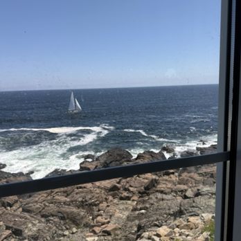The Tiller Restaurant - View from table - American Near Me - Cape Neddick, Maine The Tiller Restaurant - View from table - American Near Me - Cape Neddick, Maine