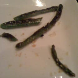 Ruby Tuesday - Burned green beans
