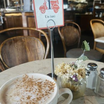 Cafe Madeleine - Chai Latte - Cafes Near Me - San Diego, California