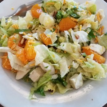 Marston's - Calif Orange Salad w/San Pasqual dressing. Full size was small... but delicious - Breakfast & Brunch Near Me - Pasadena, California Marston's - Calif Orange Salad w/San Pasqual dressing. Full size was small... but delicious - Breakfast & Brunch Near Me - Pasadena, California