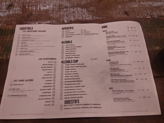 Menu photo 1 Le Trac Paris, 75