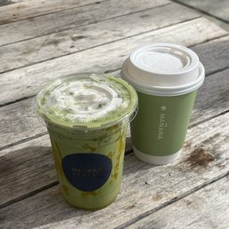 Mango sticky rice matcha + latte Mango sticky rice matcha + latte