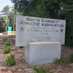 South Gwinnett Park - Granite sign