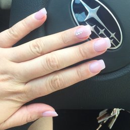 I am absolutely THRILLED with my manicure. I got tips and SNS; I'll definitely be going back to Candy's!
