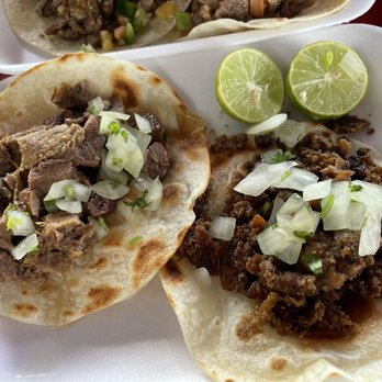 Tacos Apson - Lengua and Cabeza tacos! Lengua overcooked, mushy. Cabeza I didn't care for! - Mexican Near Me - Tucson, Arizona Tacos Apson - Lengua and Cabeza tacos! Lengua overcooked, mushy. Cabeza I didn't care for! - Mexican Near Me - Tucson, Arizona