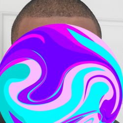 I'm obviously not going to show my face but you can clearly see the line that he used a razor and clippers to make. You be the judge.