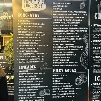 Sweet Bites N Ice - Their Agua Frescas Menu - Desserts Near Me - Bakersfield, California Sweet Bites N Ice - Their Agua Frescas Menu - Desserts Near Me - Bakersfield, California