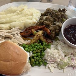 Miss Ingersoll Family Restaurant - Full turkey dinner.