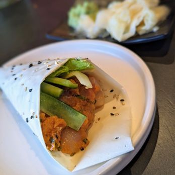 Etcetera Sushi & Thai Bites - Tres Amigos Roll. No Rice - Sushi Bars Near Me - Corona, California Etcetera Sushi & Thai Bites - Tres Amigos Roll. No Rice - Sushi Bars Near Me - Corona, California