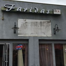 Faridas Somalian Cuisine - Store front