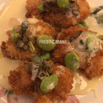 The Publican - Pig brains - New American Near Me - Chicago, Illinois