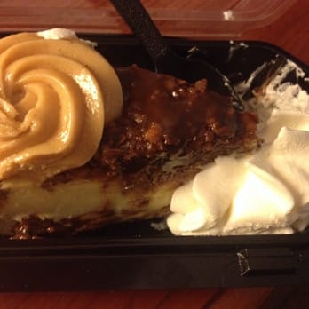 The Cheesecake Factory - Adams peanut butter chocolate ripple cheesecake - Desserts Near Me - Houston, Texas