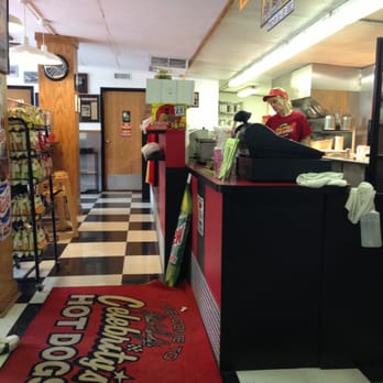 Celebrity's Hotdogs - the interior of a restaurant - Hot Dogs Near Me - Asheville, North Carolina Celebrity's Hotdogs - the interior of a restaurant - Hot Dogs Near Me - Asheville, North Carolina