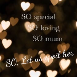 SO Spa Boutique - Gift voucher's are available for a range of treatments sure to make everyone feel special