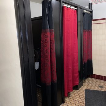 Historic BAL Theatre - Bathroom stalls have shower curtains instead of doors... - Cinema Near Me - San Leandro, California Historic BAL Theatre - Bathroom stalls have shower curtains instead of doors... - Cinema Near Me - San Leandro, California