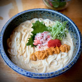 Futago Udon - Uni cream udon - Japanese Near Me - Boston, Massachusetts Futago Udon - Uni cream udon - Japanese Near Me - Boston, Massachusetts