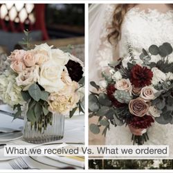 What we received Vs. What we had ordered.