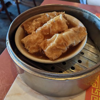 Yangtze - Steamed stuffed bean curd skins - Dim Sum Near Me - St. Louis Park, Minnesota Yangtze - Steamed stuffed bean curd skins - Dim Sum Near Me - St. Louis Park, Minnesota