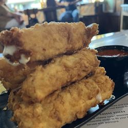 The Neighborhood Beerhouse - Epic Mozerella sticks