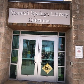 Spanish Springs Library - Entrance - Libraries Near Me - Sparks, Nevada