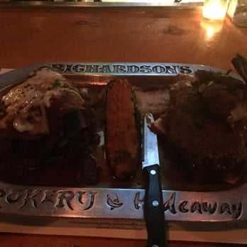 Dick's Hideaway - Mexican Surf & Turf with the NY Strip - very accommodating to make it my way. - Breakfast & Brunch Near Me - Phoenix, Arizona Dick's Hideaway - Mexican Surf & Turf with the NY Strip - very accommodating to make it my way. - Breakfast & Brunch Near Me - Phoenix, Arizona